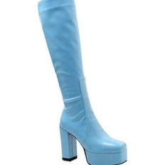 Jsaierl Gogo 70s Knee High - Blue