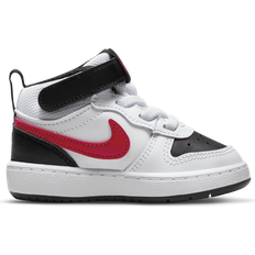 Nike Court Borough Mid 2 TDV - White/Black/University Red