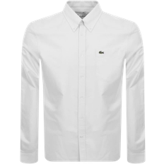 Lacoste Hombre Camisas Lacoste Regular Fit Shirt - White