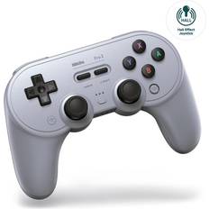 Grey Gamepads 8Bitdo Pro 2 Bluetooth Gamepad Hall Effect Edition - Grey