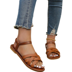 Shein New Arrival Women's Roman Style Flat Sandals