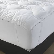 Linge de Lit Dodo Surmatelas - 160x200 cm Protège-matelas Blanc