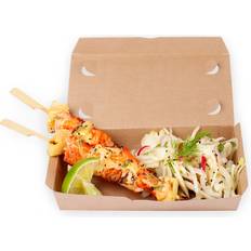 Diverse FoodBox 3 Brown with Removable Lid 300pcs
