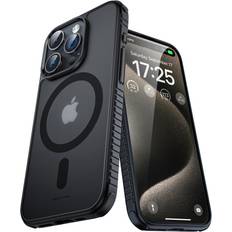 Unbreakcable Magnetic Case for iPhone 15 Pro, [Compatible with MagSafe] [Military Grade Shockproof] [Non-Slip] Translucent Matte Back
