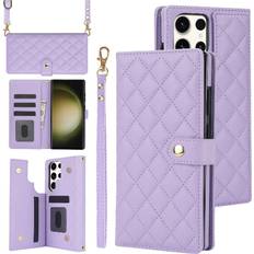 Samsung Galaxy S22 Ultra Wallet Cases Crossbody Style Wallet Case for Galaxy S22 Ultra