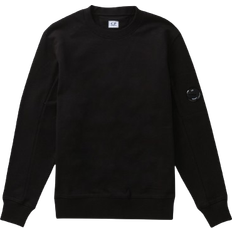 Diagonal Raised Fleece Sweatshirt - Black