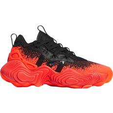 Children's Shoes Adidas Junior Trae Young 3 - Core Black/Solar Red/Core Black