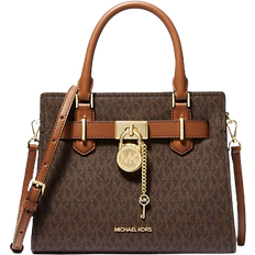 Michael kors hamilton Michael Kors Hamilton Small Logo Satchel - Brown