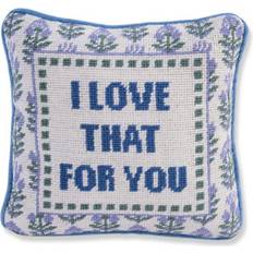 Cushion Covers Furbish Studio Cotton Blue