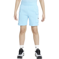 Nike Kid's Fleece Shorts - Aquarius Blue (HF5524-407)