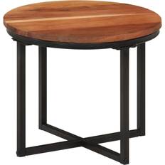 vidaXL Solid Acacia Wood Natural Soffbord 35x35cm