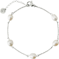 Smycken Edblad Perla Bracelet - Silver/Pearls