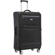 Purple - Soft Suitcases DK DK Luggage Medium WLS08 68cm