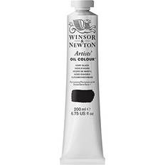 Black Oil Paint Winsor & Newton Artists Oil Colour Ivory Black 200ml