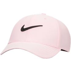 Men - Pink Accessories NIKE Dri-FIT Club Structured Swoosh Cap - Medium Soft Pink/Black