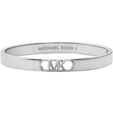 Michael Kors Precious Empire Logo Bangle - Silver