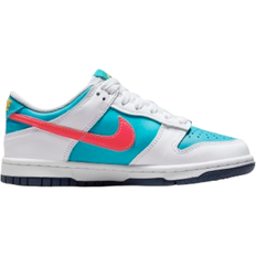 Sneakers Nike Dunk Low GS - Dusty Cactus/White/Racer Pink/Thunder Blue