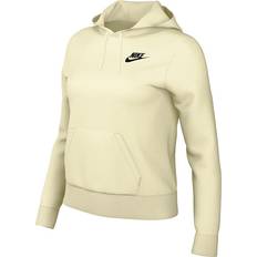 Nike Sportswear Club Fleece Women's Pullover Hoodie - Coconut Milk/Black