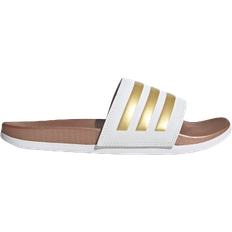 Bianco Ciabatte adidas Adilette Comfort - Cloud White/Matte Gold