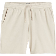 H&M Men Shorts H&M Regular Fit Sweatshorts - Light Beige