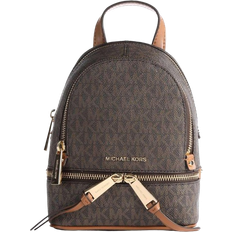 Michael Kors Damen Rucksäcke Michael Kors Rhea Mini Logo Backpack - Brown