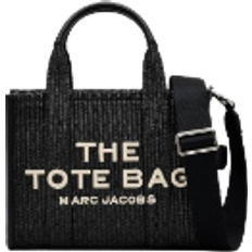 Credit Card Slots Totes & Shopping Bags Marc Jacobs The Woven Small Tote Bag - Black