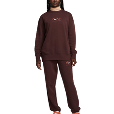 Nike Sportswear Phoenix Fleece Women's Oversized Crew Neck Sweatshirt - Earth