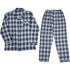 Flannel pyjamas Berga Men's Flannel Checkered Pyjamas - Marine