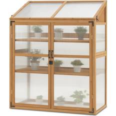 Greenhouses MCombo Cold Frame Greenhouse with Adjustable Shelves