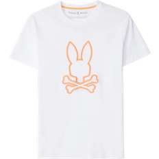 Psycho Bunny Mens Floyd Graphic Tee - White