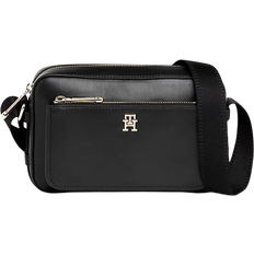 Tommy Hilfiger Iconic TH Monogram Small Camera Bag - Black