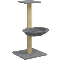 Hout - Kat - Krabmeubels voor katten Huisdieren vidaXL Scratching Post With Sisal Scratching Post 74cm