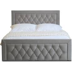 Velvet Ottoman  Bed