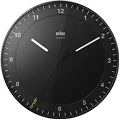 Braun BC17B-DCF Black Vægur 30cm