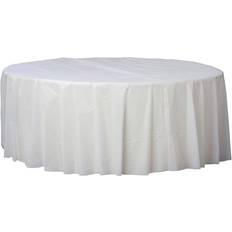 Amscan Table Cloths Frosty White 6-pack