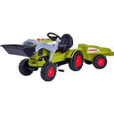 Coches de Pedales Big Claas Celtis + Trailer Childrens Tractor