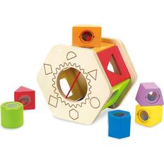 Match box Hape Shake & Match Shape Sorter