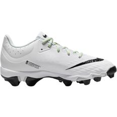 Laced - Women Baseball Shoes Nike Hyperdiamond 4 Keystone W - White/Photon Dust/Volt/Black