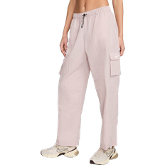 Nike Women's Sportswear Essential High-Waisted Woven Cargo Pants - Platinum Violet/Sail