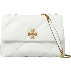 Tory Burch Medium Kira Diamond Quilt Convertible Shoulder Bag - Blanc