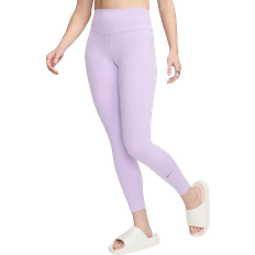 Purple Tights Nike One Women's High-Waisted Full-Length Leggings - Lilac Bloom/Black