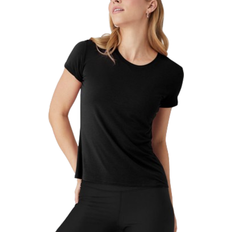 Yoga T-shirts Alo All Day Short Sleeve - Black