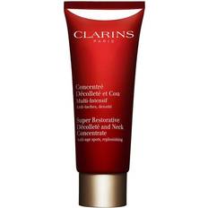 Sans Huile Minérale Crèmes pour le cou Clarins Super Restorative Décolleté & Neck Concentrate 75ml