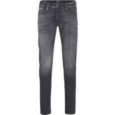 Jack & Jones Men's Jjiglenn Jjicon Slim Fit Jeans - Black Denim