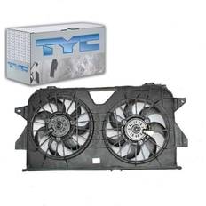 Intercooler TYC Dual Radiator And Condenser Fan Assembly 621370