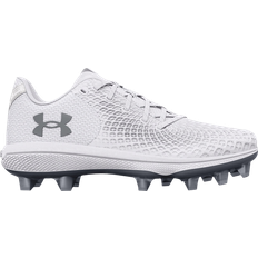 Under Armour Textile Baseball Shoes Under Armour Glyde 2 MT TPU Softball Cleats W - White/Metallic Silver