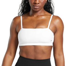 Gymshark Cut Out Bandeau - White