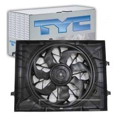 Intercooler TYC Dual Radiator & Condenser Fan Assembly 624000