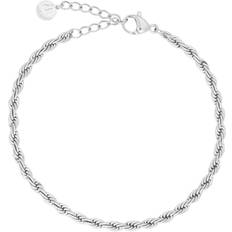 Rope Chain Bracelet - Silver