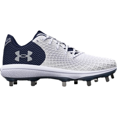 Under Armour Textile Baseball Shoes Under Armour Glyde 2 MT W - White/Midnight Navy/Metallic Silver